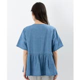 ハーフスリーブデニムペプラムジャケット | rps | 詳細画像20 