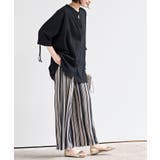 柄アソートプリーツパンツ | rps | 詳細画像10