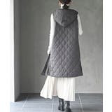 キルトフードＺＩＰロングベスト | rps | 詳細画像7 