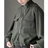 ふくれジャガードアウトポケットブルゾン | rps | 詳細画像26 