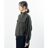 ふくれジャガードアウトポケットブルゾン | rps | 詳細画像27 