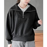 ふくれジャガードフェイクレイヤードプルオーバー | rps | 詳細画像15