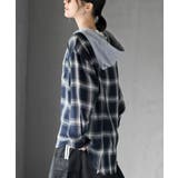 フードツキチェックシャツ | rps | 詳細画像23