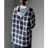 フードツキチェックシャツ | rps | 詳細画像24