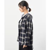 フードツキチェックシャツ | rps | 詳細画像26