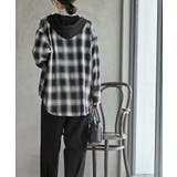 フードツキチェックシャツ | rps | 詳細画像4