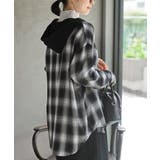 フードツキチェックシャツ | rps | 詳細画像8