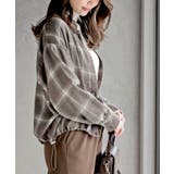 裾ドロストチェックシャツ | rps | 詳細画像18