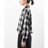 裾ドロストチェックシャツ | rps | 詳細画像27