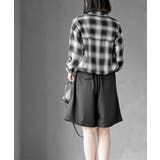 裾ドロストチェックシャツ | rps | 詳細画像4