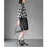 裾ドロストチェックシャツ | rps | 詳細画像5