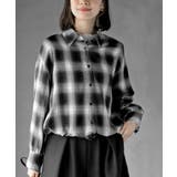 裾ドロストチェックシャツ | rps | 詳細画像6