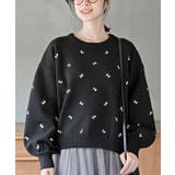リボン刺繍スポンジニットプルオーバー | rps | 詳細画像6