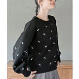 リボン刺繍スポンジニットプルオーバー | rps | 詳細画像9
