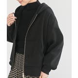 裏起毛ショートジップパーカー | rps | 詳細画像1 