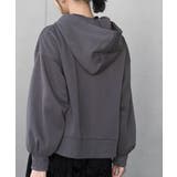 裏起毛ショートジップパーカー | rps | 詳細画像16 