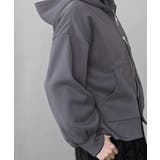 裏起毛ショートジップパーカー | rps | 詳細画像17 