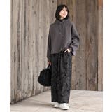 ＢＡＣＫプリーツ裏起毛ワイドパーカー | rps | 詳細画像10 