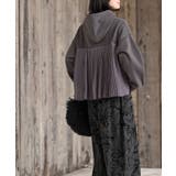 ＢＡＣＫプリーツ裏起毛ワイドパーカー | rps | 詳細画像12 