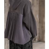 ＢＡＣＫプリーツ裏起毛ワイドパーカー | rps | 詳細画像17 