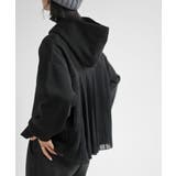 ＢＡＣＫプリーツ裏起毛ワイドパーカー | rps | 詳細画像24 