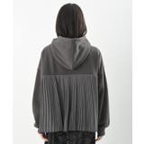 ＢＡＣＫプリーツ裏起毛ワイドパーカー | rps | 詳細画像27 