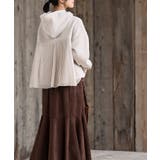 ＢＡＣＫプリーツ裏起毛ワイドパーカー | rps | 詳細画像4 