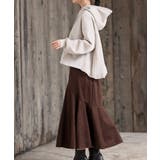 ＢＡＣＫプリーツ裏起毛ワイドパーカー | rps | 詳細画像5 