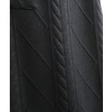 ケーブル柄ふくれジャガードジャンスカ | rps | 詳細画像10