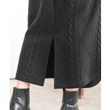 ケーブル柄ふくれジャガードジャンスカ | rps | 詳細画像11