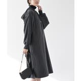 ケーブル柄パーカーワンピース | rps | 詳細画像13 