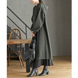 ケーブル柄パーカーワンピース | rps | 詳細画像34 