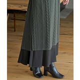 ケーブル柄パーカーワンピース | rps | 詳細画像41 