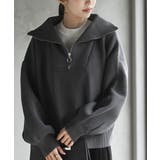 フロントＺＩＰフェイクニットプルオーバー | rps | 詳細画像14 