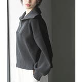 フロントＺＩＰフェイクニットプルオーバー | rps | 詳細画像23 