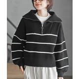 フロントＺＩＰフェイクニットプルオーバー | rps | 詳細画像30 