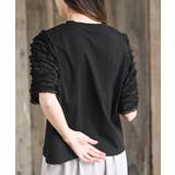 フリルジャガードスリーブ半袖Ｔｅｅ | rps | 詳細画像17 