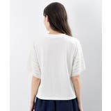 フリルジャガードスリーブ半袖Ｔｅｅ | rps | 詳細画像20 