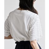 フリルジャガードスリーブ半袖Ｔｅｅ | rps | 詳細画像8 