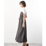 カットレイヤー風ドッキングバルーンワンピース | rps | 詳細画像23 