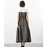 カットレイヤー風ドッキングバルーンワンピース | rps | 詳細画像24 