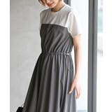 カットレイヤー風ドッキングバルーンワンピース | rps | 詳細画像7 