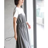 カットレイヤー風ドッキングバルーンワンピース | rps | 詳細画像9 