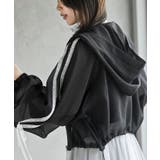 レースリボントラックフードシアージャケット | rps | 詳細画像15 