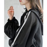 レースリボントラックフードシアージャケット | rps | 詳細画像16 