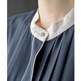 フロントタックバイカラーフレアー袖ブラウス | rps | 詳細画像26 