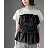 ブラック | シャーリングビスチェドッキングTee | rps