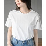 オフホワイト | シースルーフレアースリーブＴｅｅ | rps