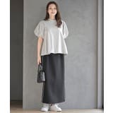 スタンドカラーパフスリーブＴ | rps | 詳細画像10 