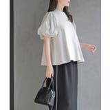 スタンドカラーパフスリーブＴ | rps | 詳細画像11 